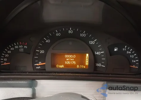 2002 Mercedes-Benz C 240 from USA, damaged, VIN WDBRF61J12E001548